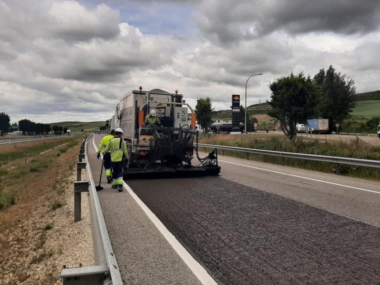 Transportes formaliza por 28,2 millones de euros un contrato de conservación de carreteras del Estado en la provincia de Burgos 