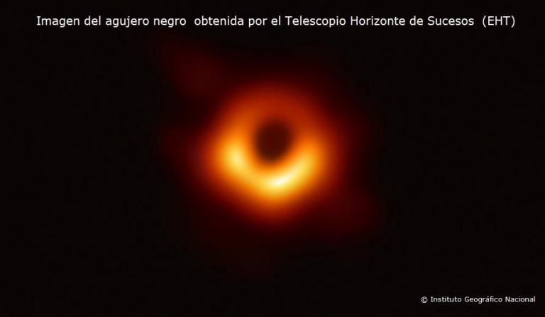 Imagen noticia: Imagen del agujero negro - Ministerio de Fomento.